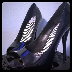 Black high heels